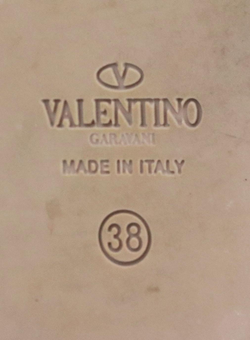 Women's Valentino Garavani Leather Trimmed Lace Espadrilles EU 38 UK 5 US 8