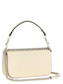 Valentino Garavani Locò Shoulder Bag — Cream