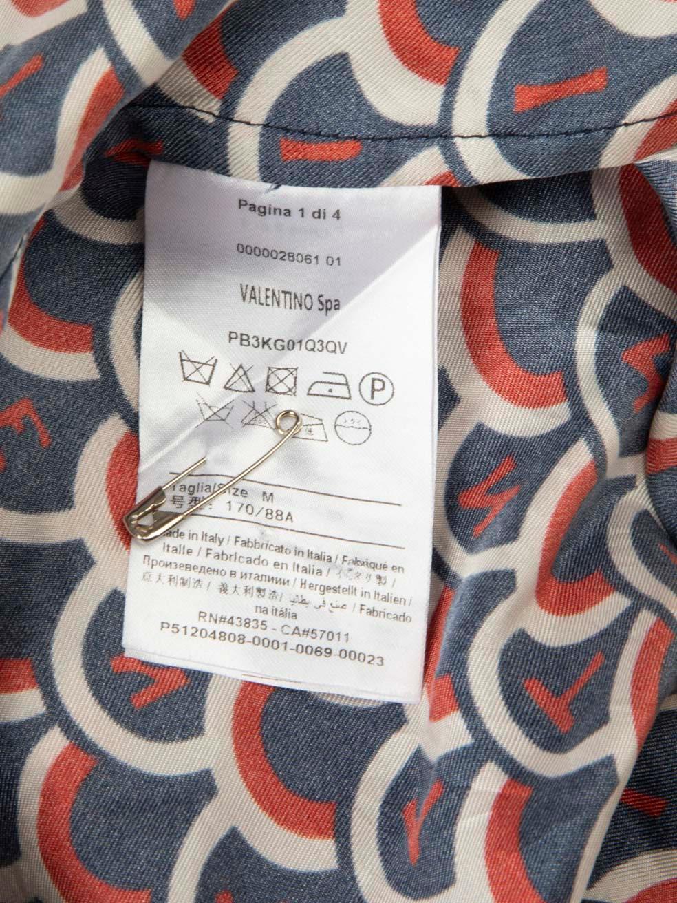 Valentino Garavani Seiden-Minikleid mit Logodruck Größe M 3