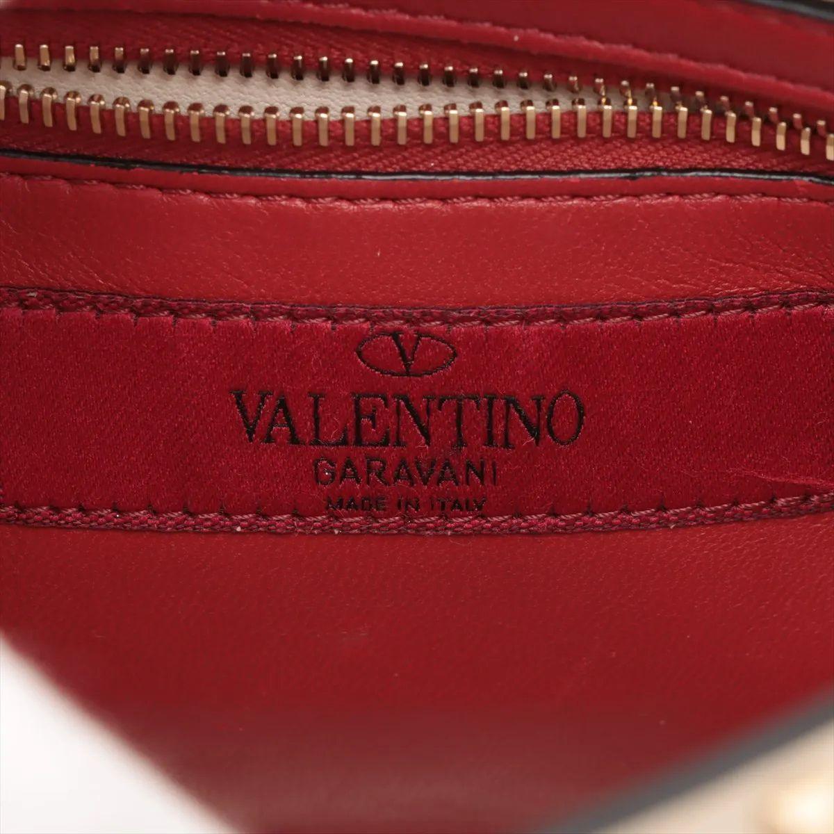 Valentino Garavani Matelasse Rockstud Leder Zwei-Wege-Ketten-Umhängetasche Beige im Angebot 8
