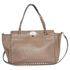 Used Valentino Garavani, Medium rockstud leather tote