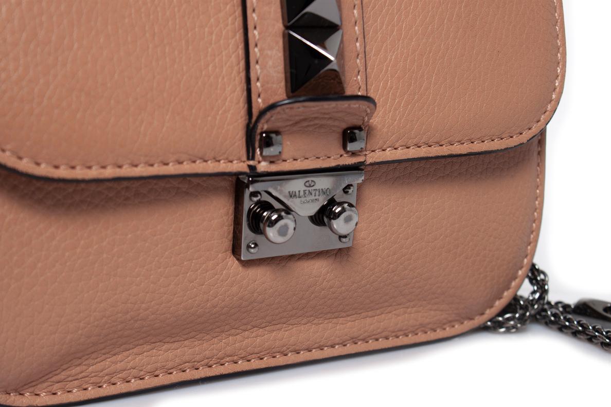Valentino Garavani, Mini glam lock bag For Sale 5