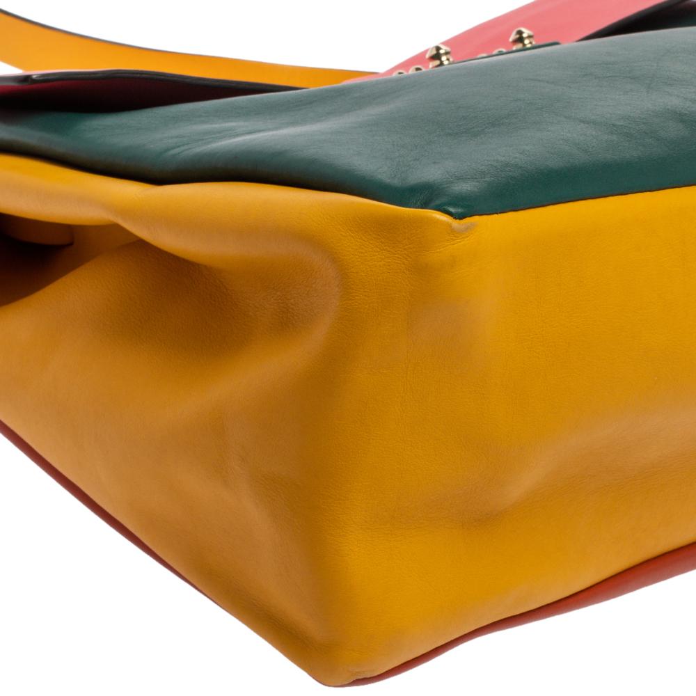 Valentino Garavani Multicolor Leather Mime Bag 6