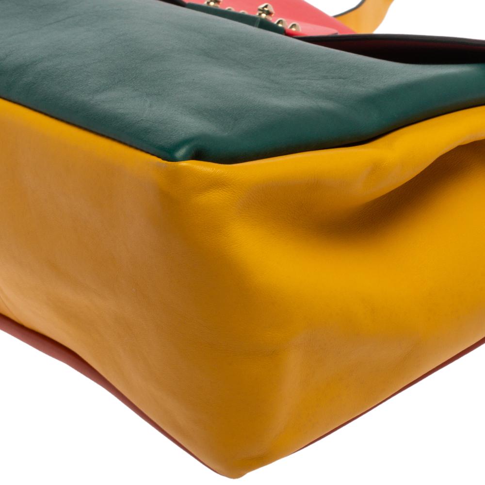 Valentino Garavani Multicolor Leather Mime Bag 7
