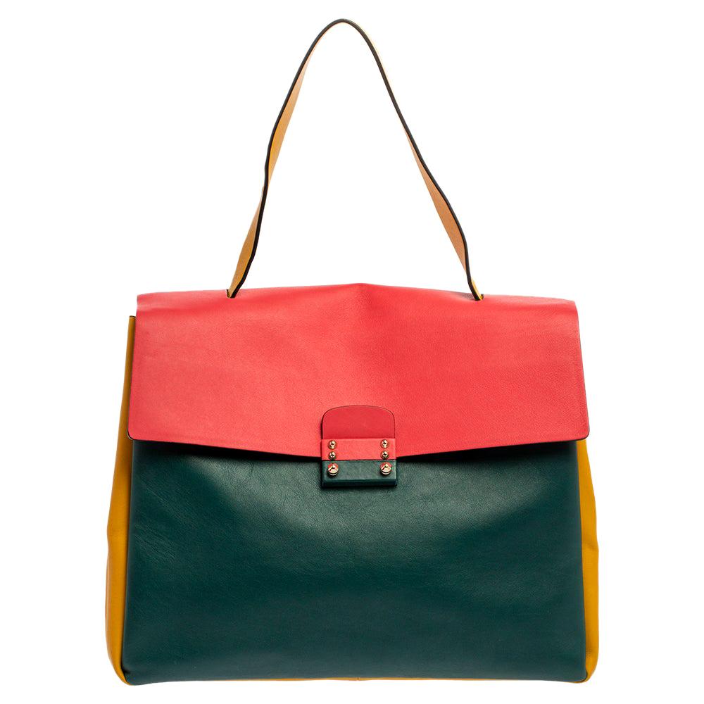 Valentino Garavani Multicolor Leather Mime Bag