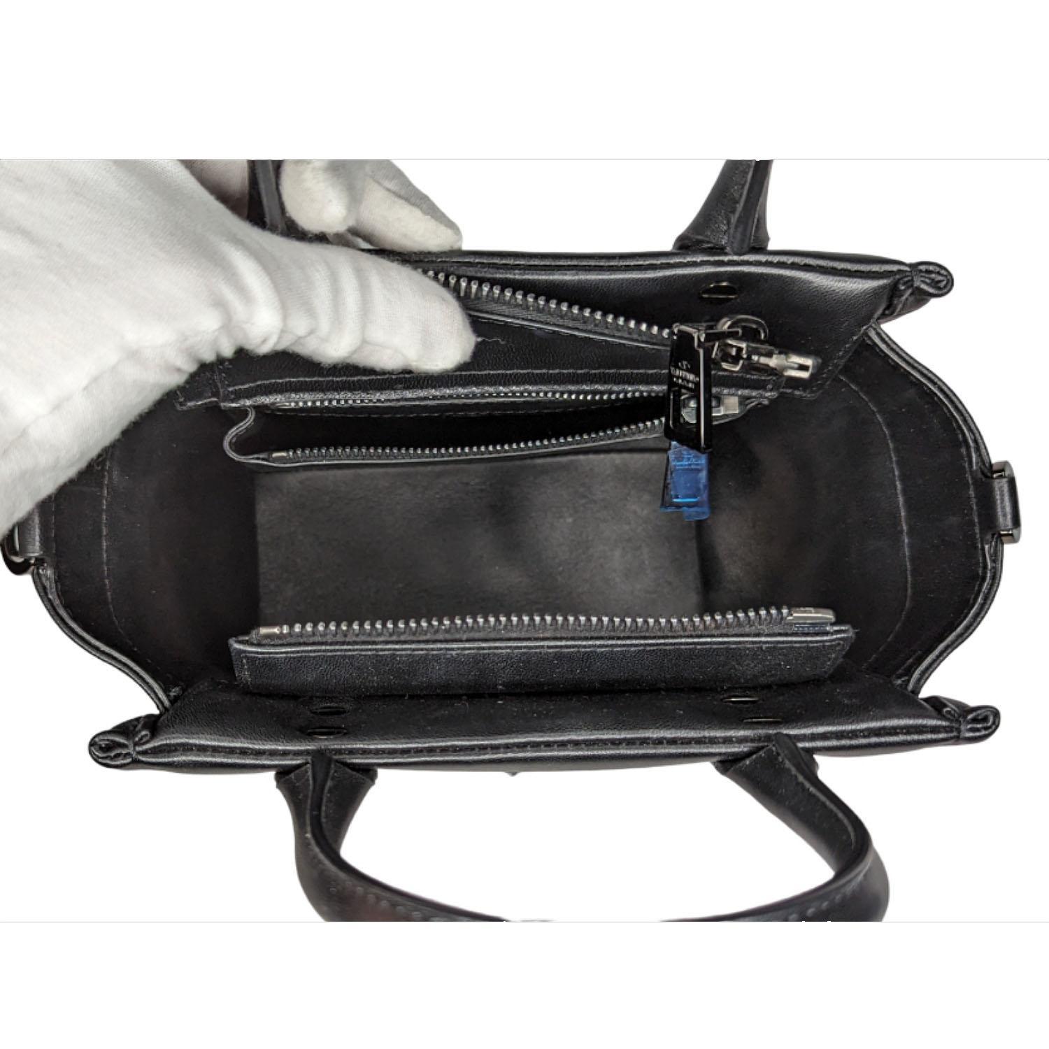Valentino Garavani Nappa Small One Stud Handbag Black 3