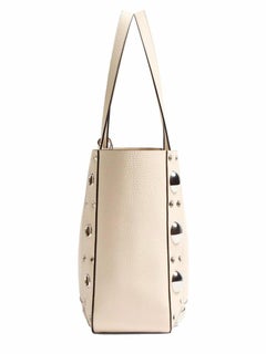 Valentino Garavani Nellcôte Shoulder Bag — Ivory