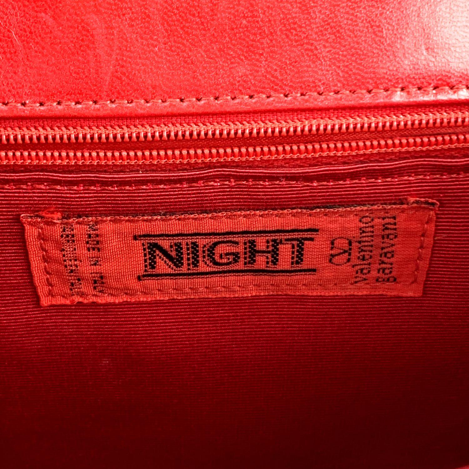 Valentino Garavani Night Vintage Hot Pink Raffia Evening Bag 2