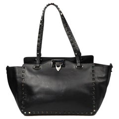 Valentino Garavani Noir Rockstud Small Bag