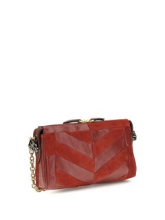 Valentino Garavani Panthea Shoulder Bag — Red