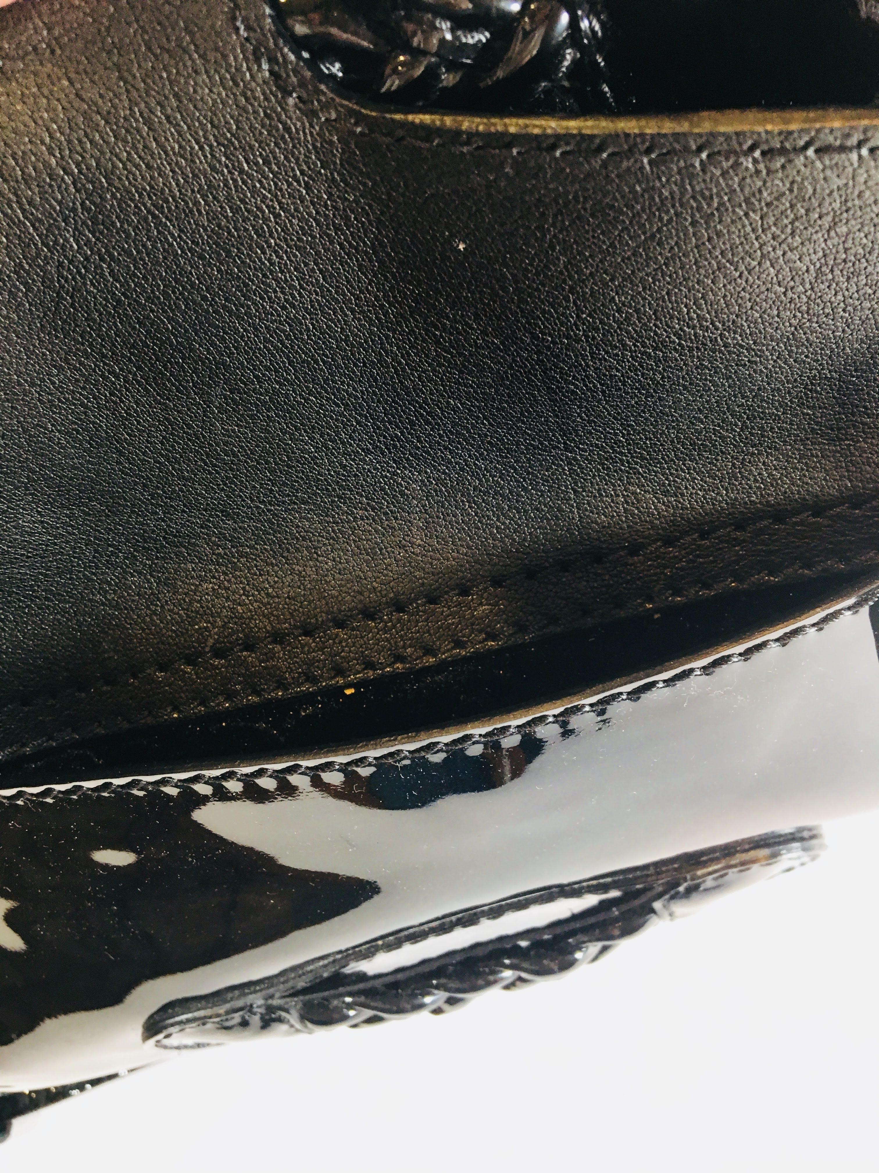 Valentino Garavani Patent Leather Shoulder Bag  10