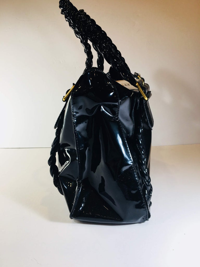 Valentino Garavani Patent Leather Shoulder Bag at 1stdibs