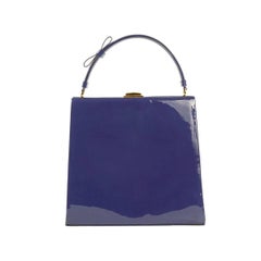Valentino Garavani Perwinkle Patent Leather Bag