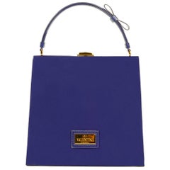 Valentino Garavani Perwinkle Patent Leather Bag