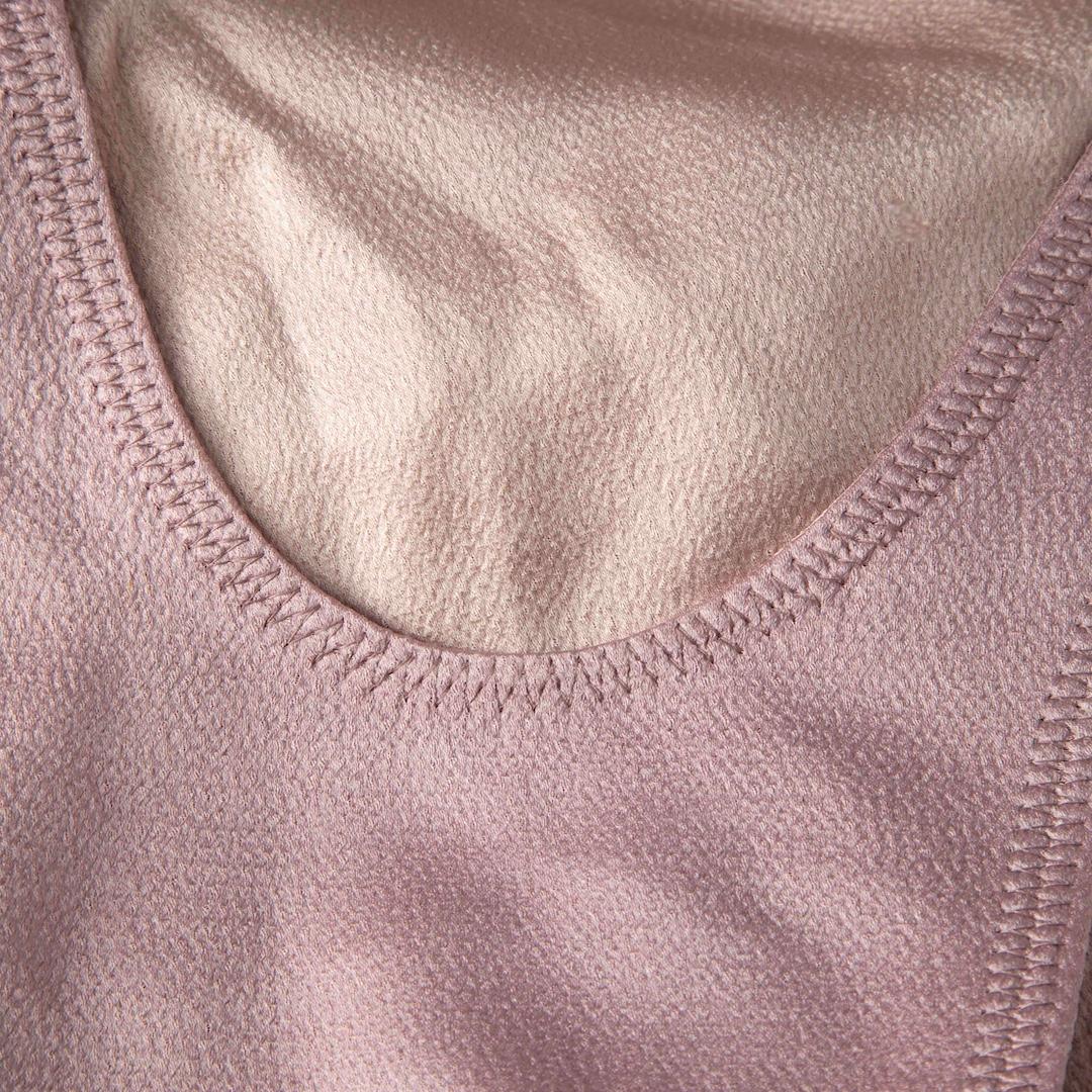 Valentino Garavani Pink Layered Detail Top Size S In Good Condition For Sale In London, GB
