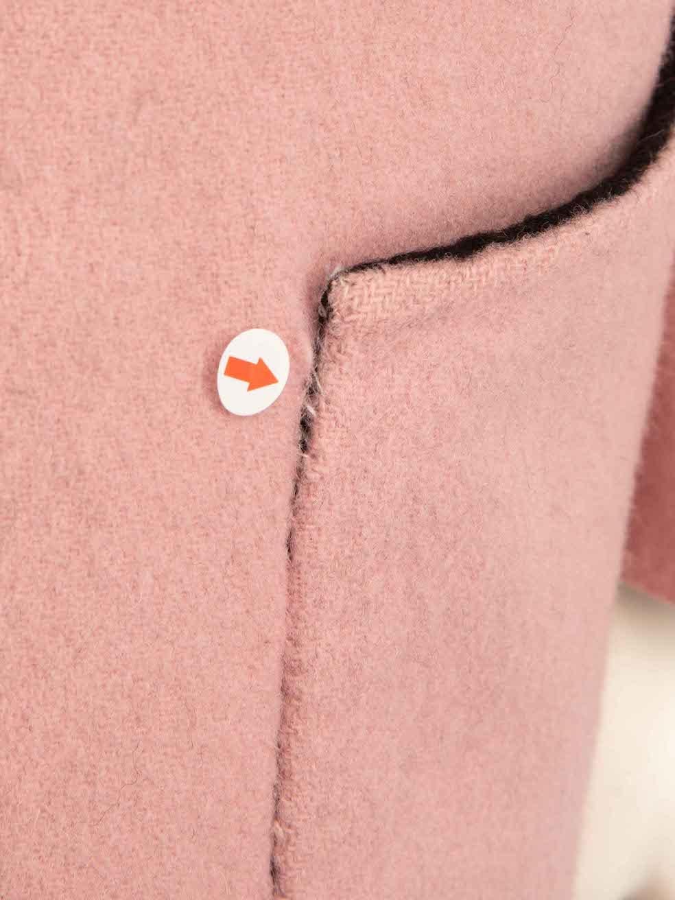 Veste Valentino Garavani rose avec poches, taille L Pour femmes en vente