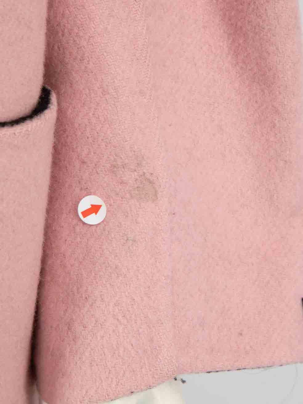 Veste Valentino Garavani rose avec poches, taille L en vente 1