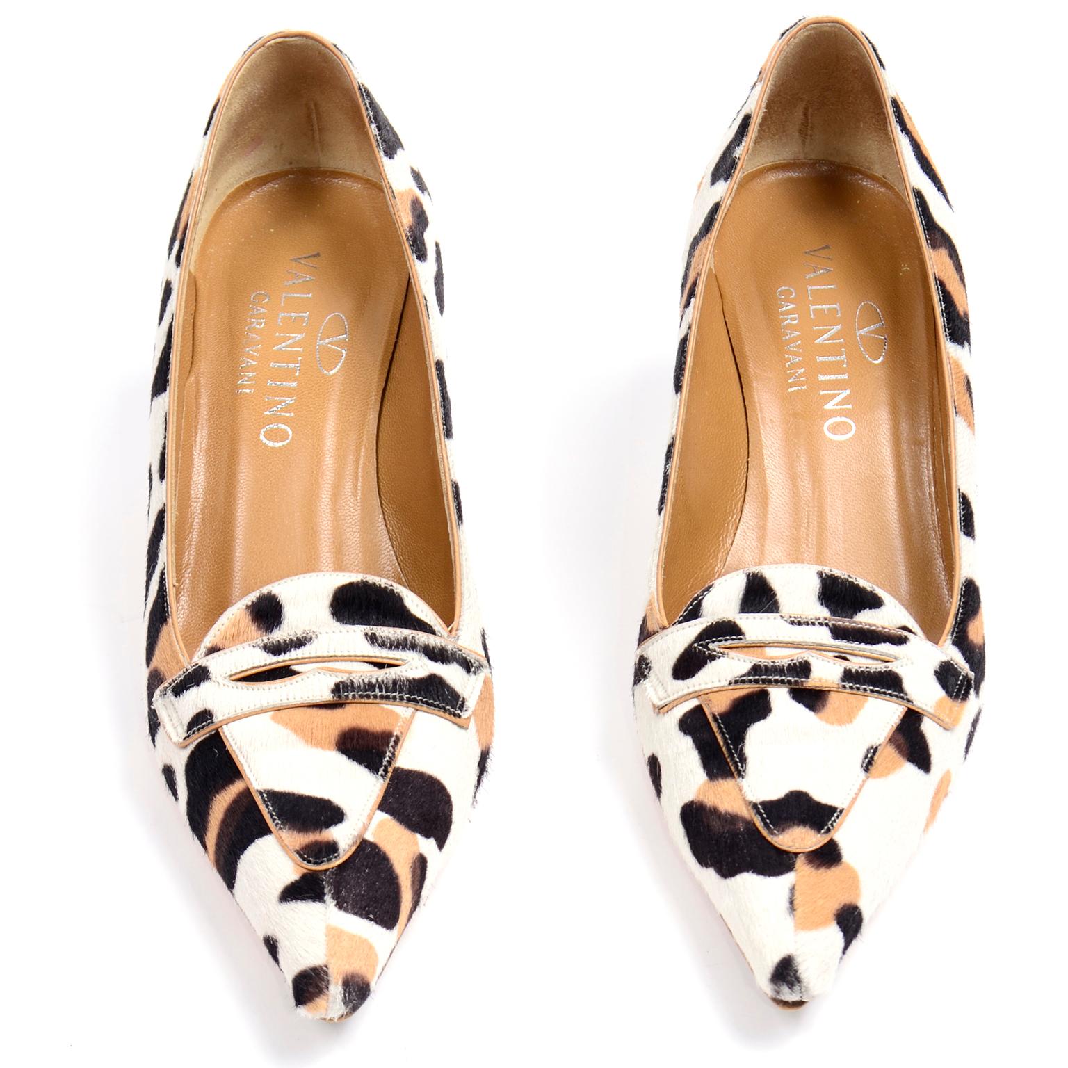 valentino leopard heels