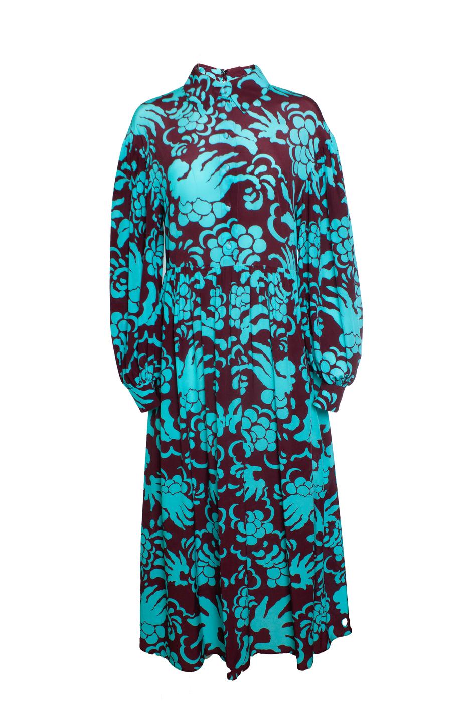 Valentino Garavani, printed maxi dress For Sale