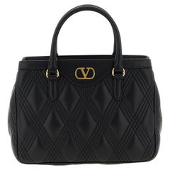 Sac à poignées « Quiltie » de Valentino Garavani — Noir