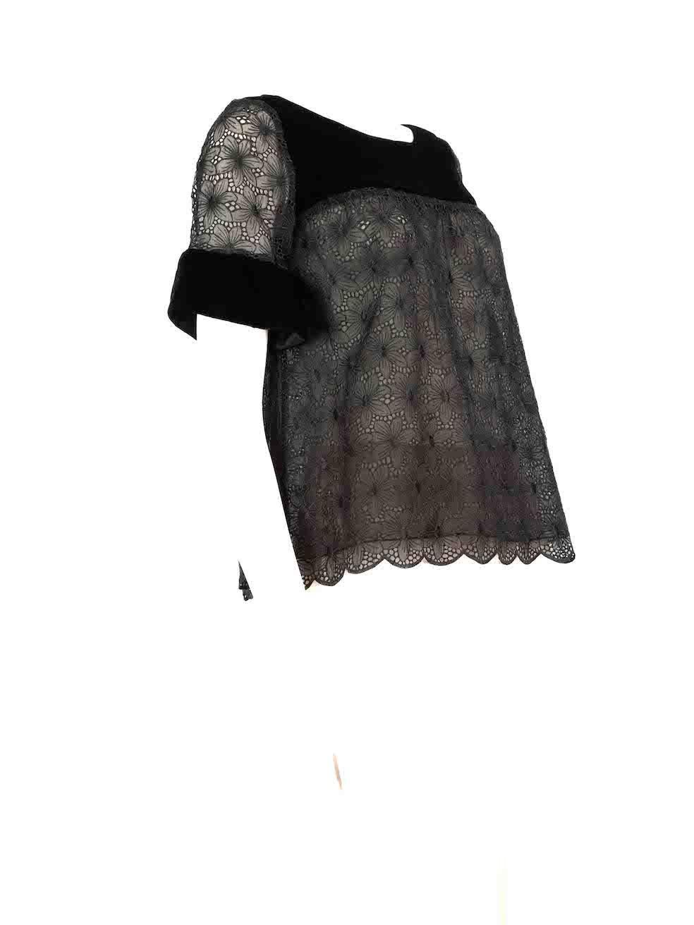 Red Valentino Lace Top - Women's S