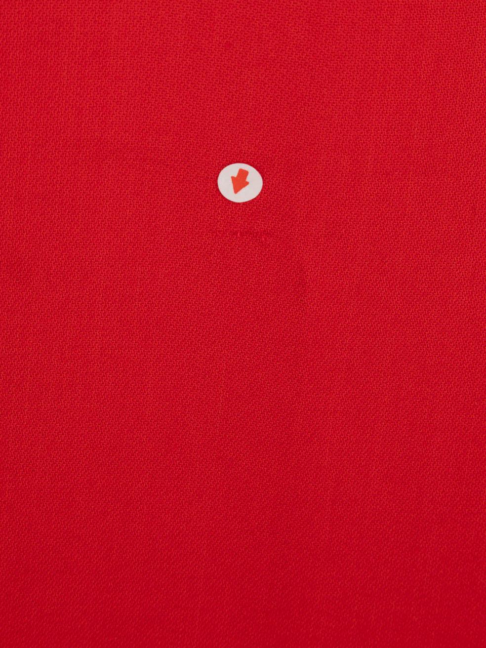 Valentino Garavani Rotes Valentino Rotes ärmelloses ausgestelltes Kleid Größe M im Zustand �„Gut“ im Angebot in London, GB