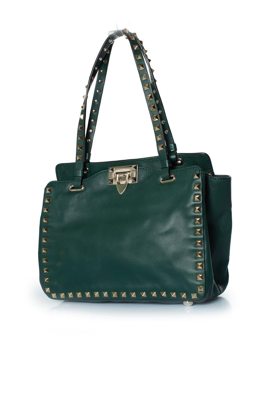 Valentino Garavani, Rockstud leather bag For Sale 2
