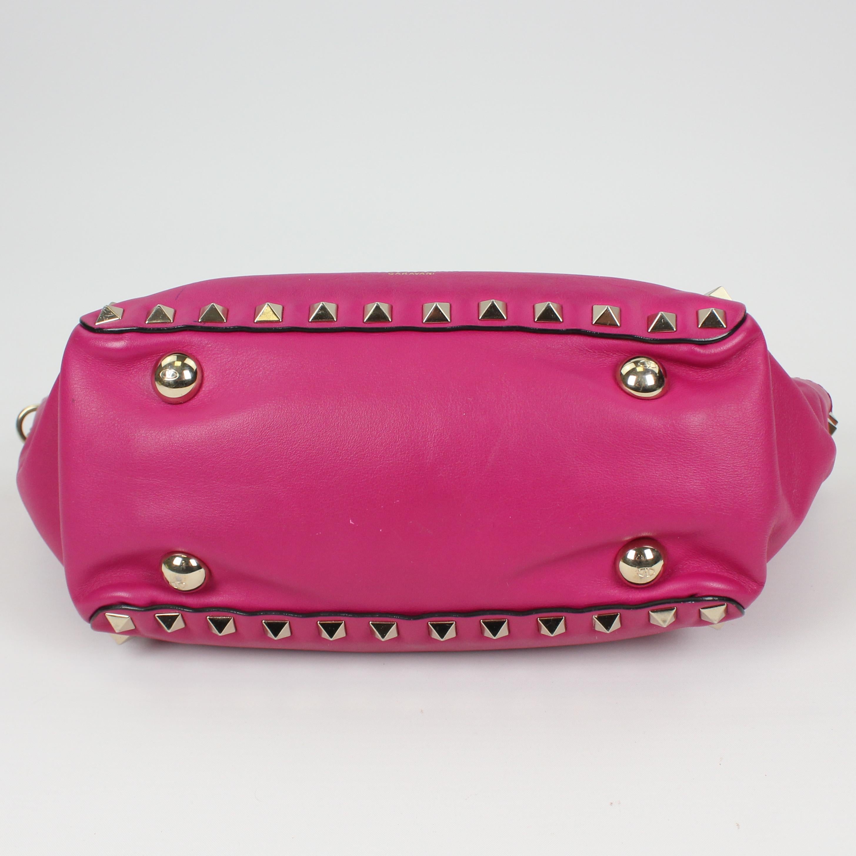 Valentino Garavani Rockstud leather handbag For Sale 9
