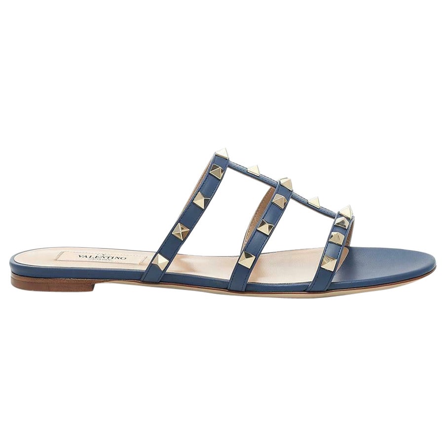 Sandalias de piel Rockstud de Valentino Garavani