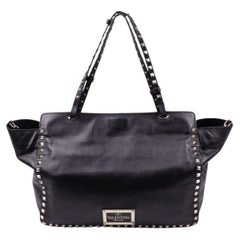 Valentino Garavani Rockstud Leather Tote Bag