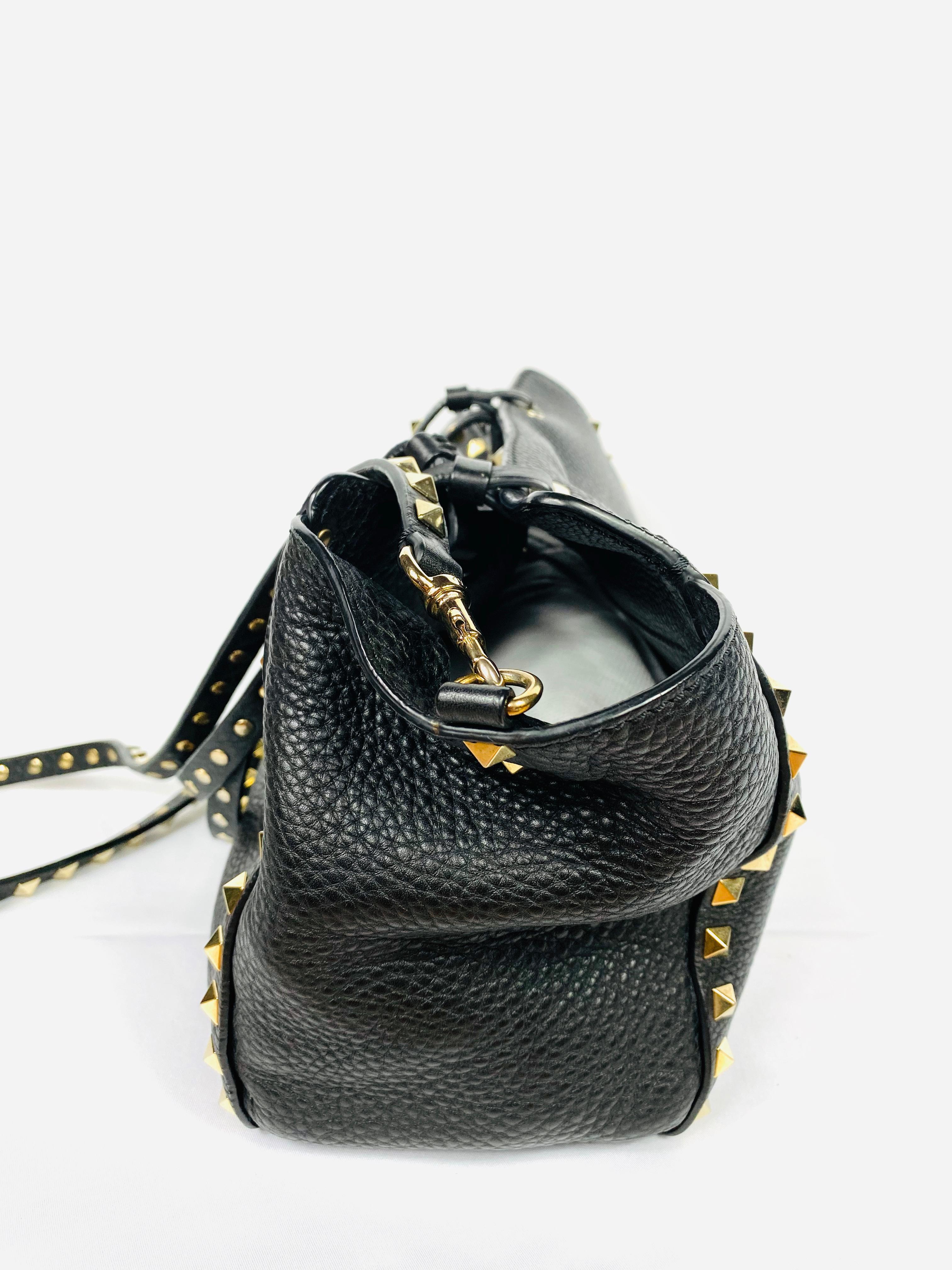 valentino garavani rockstud vitello tote bag