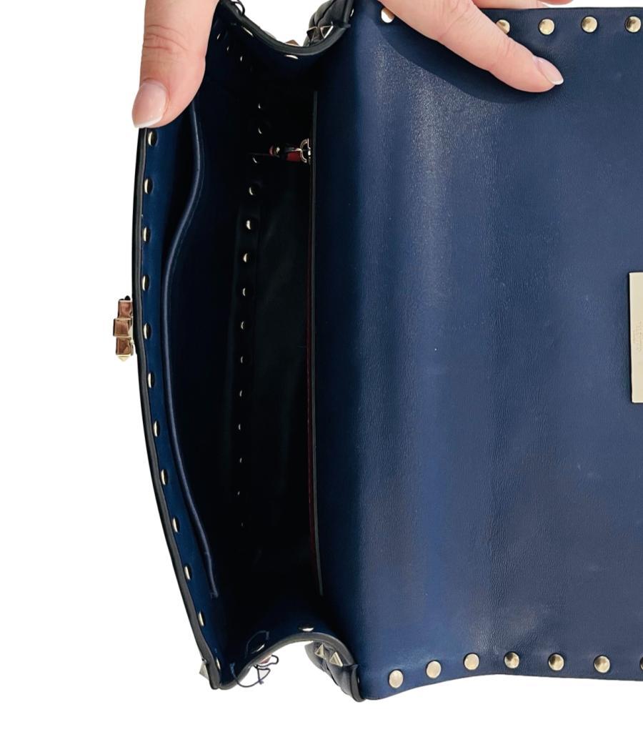 Valentino Garavani Rockstud Spike VLTN Medium Leather Bag 1
