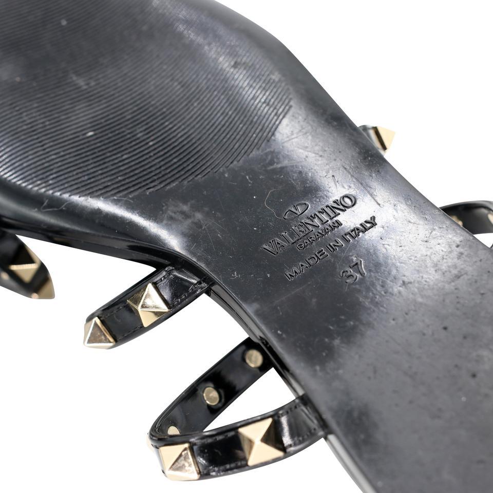 Valentino Garavani Rockstud Studded 37 Gladiator Thong Sandals VL-S0529P-0003 6