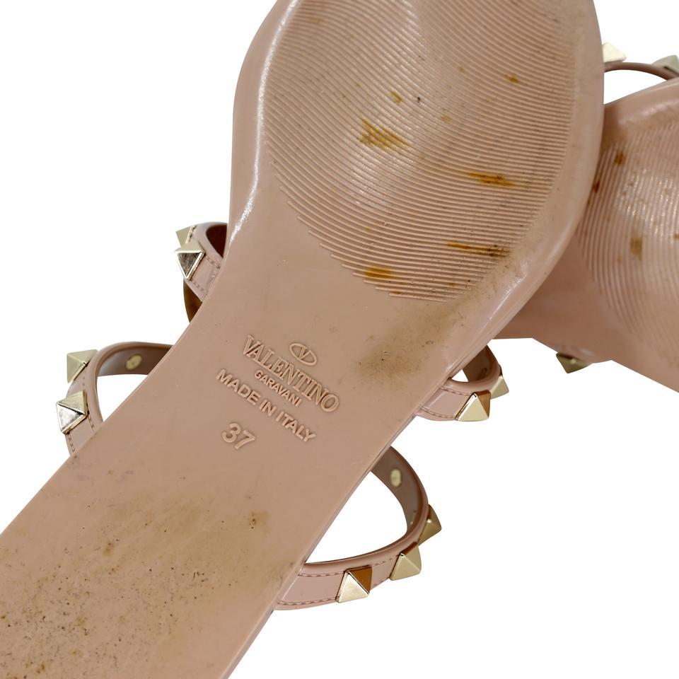 Valentino Garavani Rockstud Studded 37 Gladiator Thong Sandals VL-S0529P-0004 4
