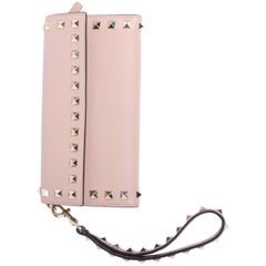 Valentino Garavani Rockstud Wallet - taupe