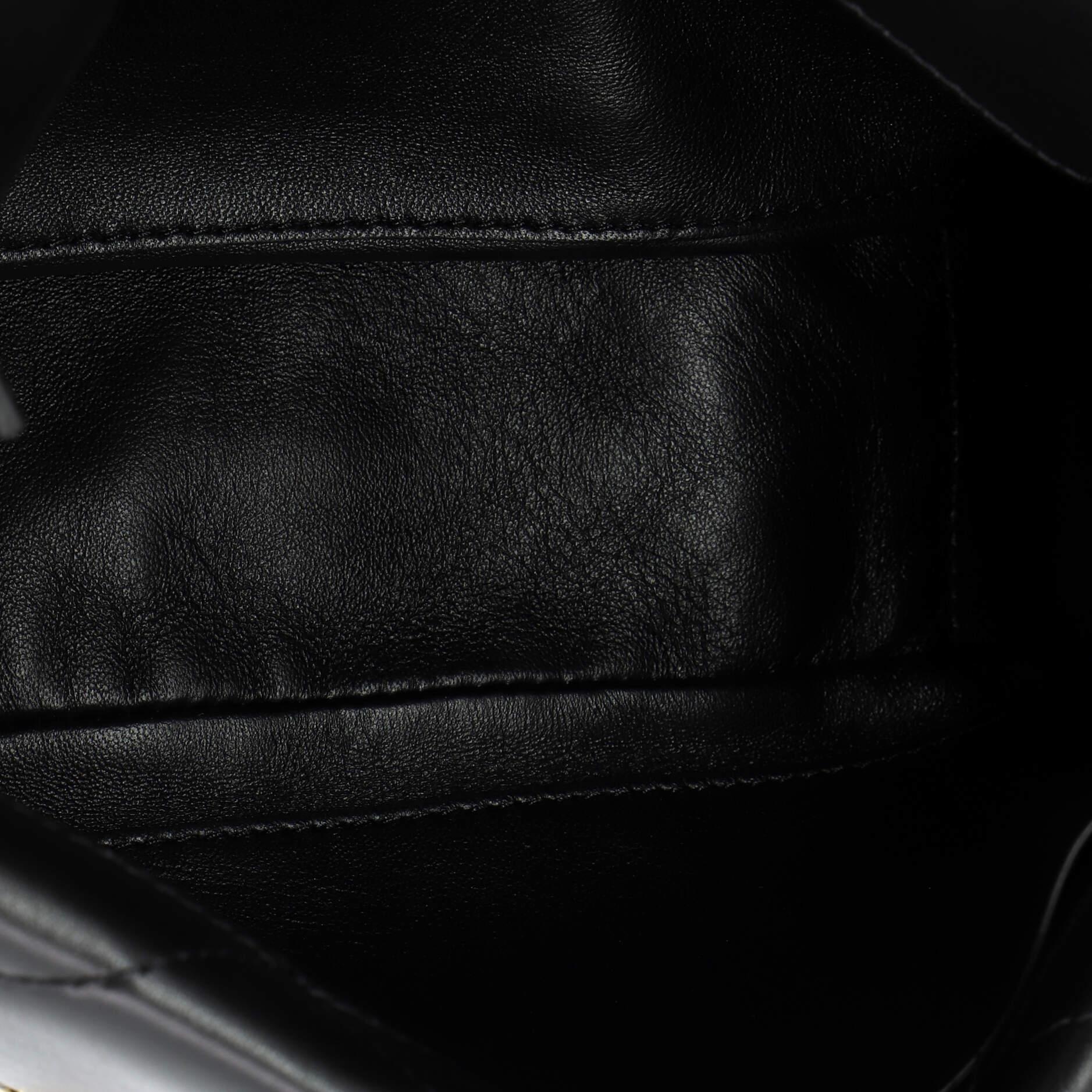 Valentino Garavani Roman Stud Flap Bag Quilted Leather Medium For Sale 1
