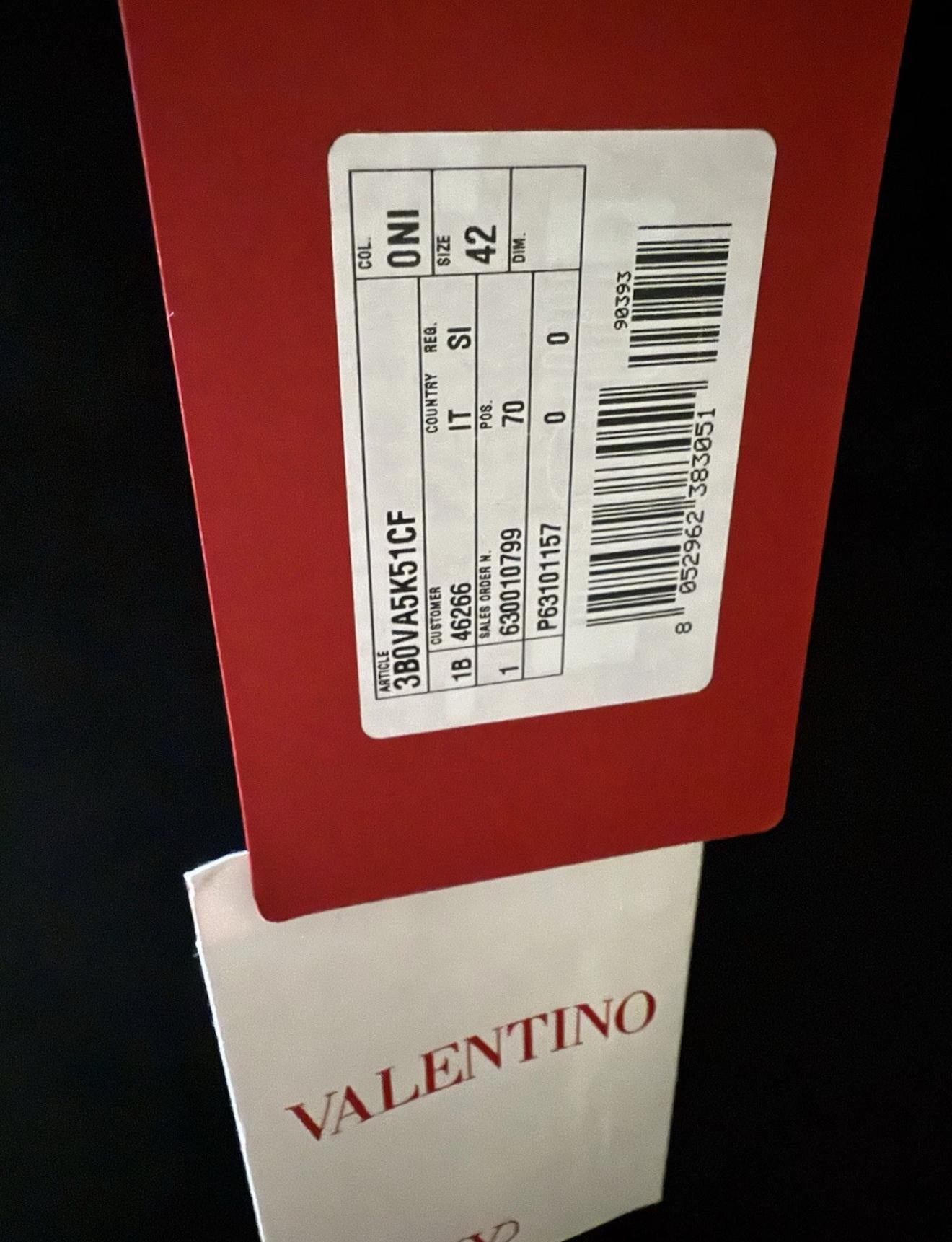 VALENTINO GARAVANI Runway F/W 2023 Black Tie Collection Mini Dress  NWT IT 42 5