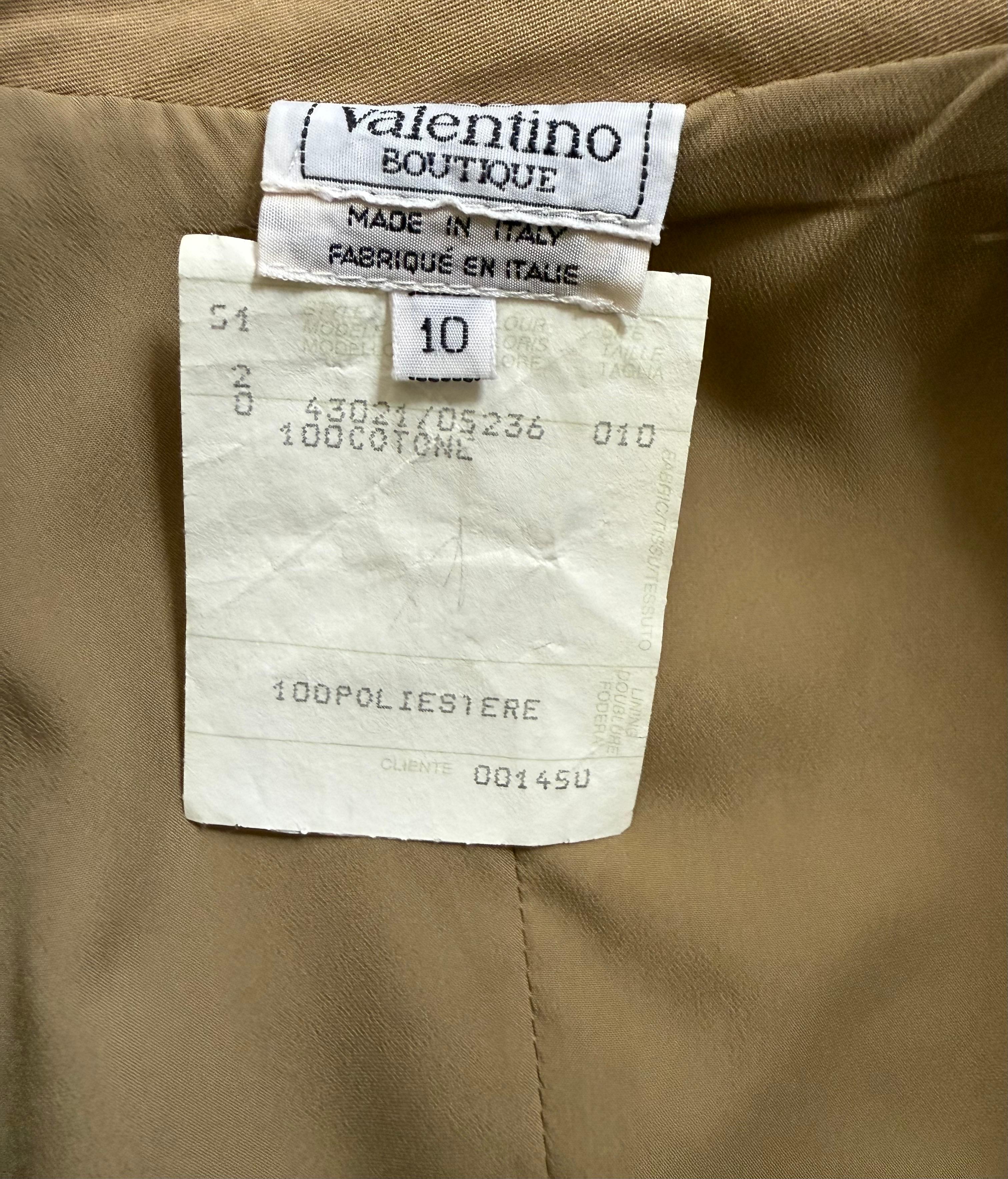 Valentino Garavani Frühjahr/Sommer 1993 erstaunliche Jacke Perlen Details Stickerei im Angebot 11