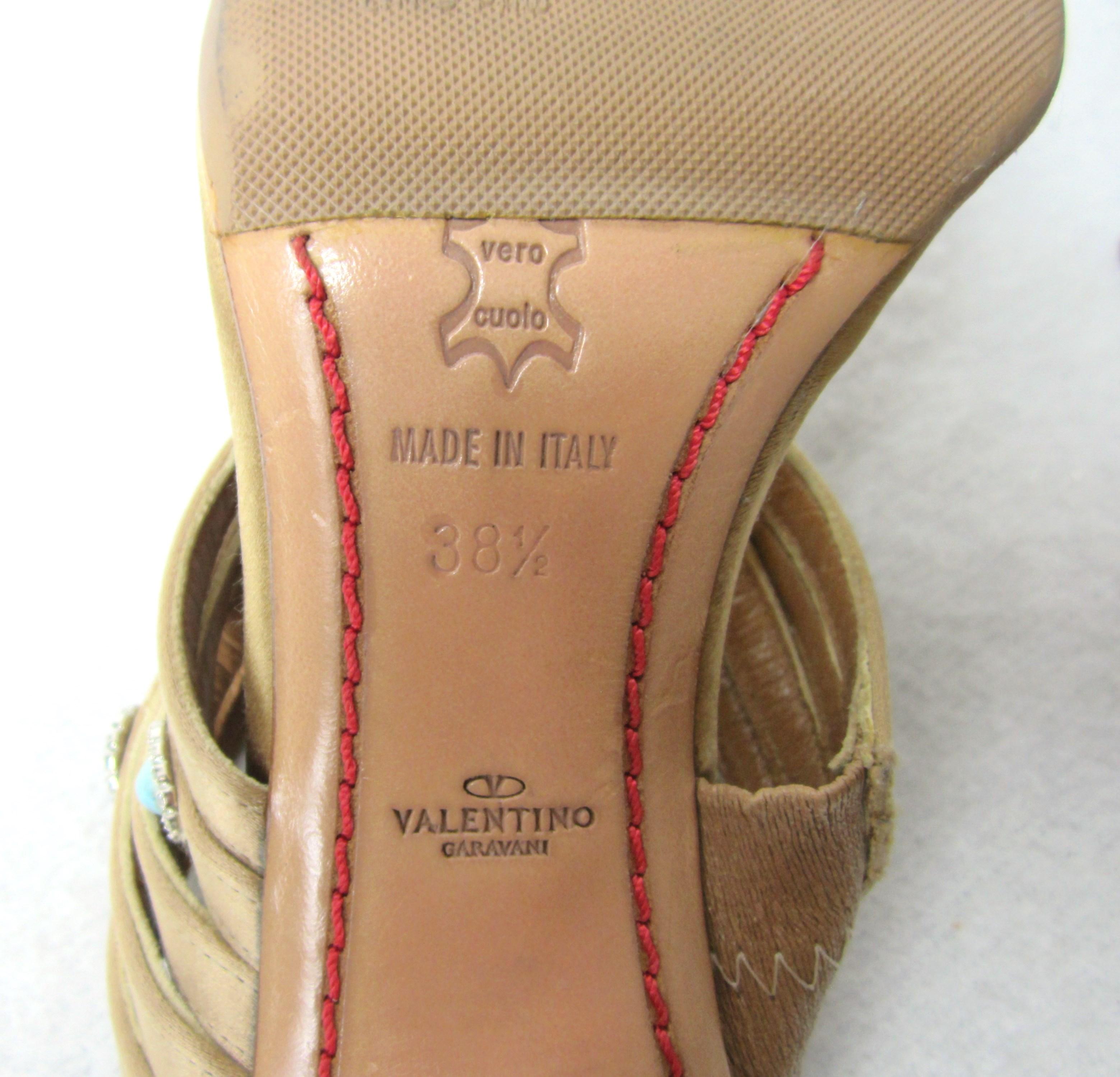 valentino swarovski crystal shoes