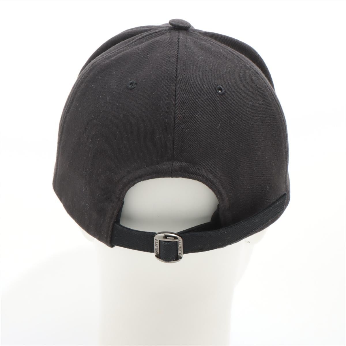 Femenino o masculino Gorra Valentino Garavani V Logo Negro en venta