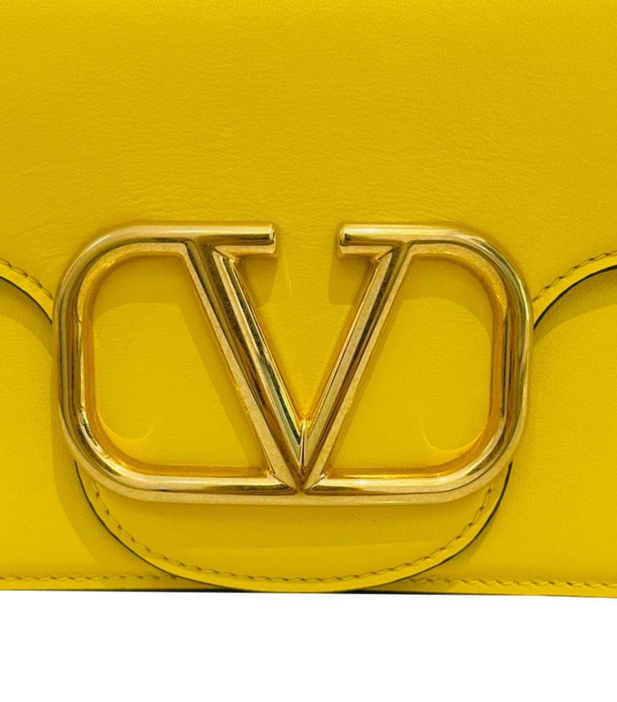 Valentino Garavani 'V' Logo Loco Shoulder Bag For Sale 1