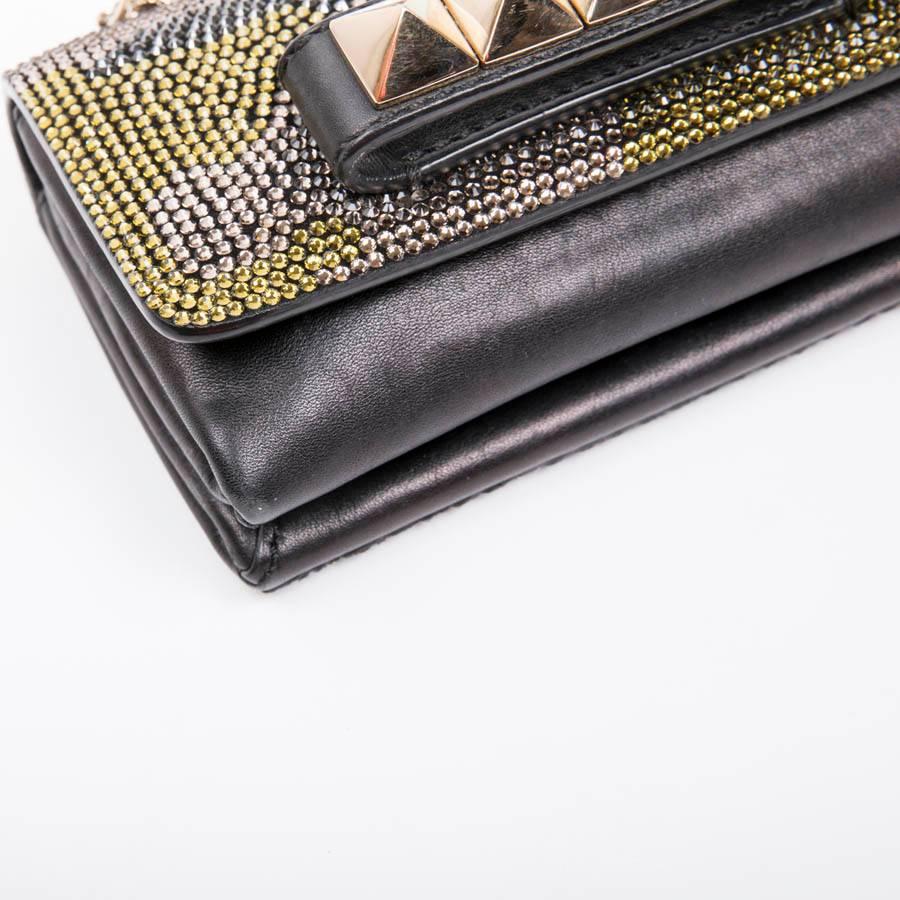 VALENTINO GARAVANI ''Vavavoom'' Model Bag in Rockstud Crystal Mesh For Sale  at 1stDibs
