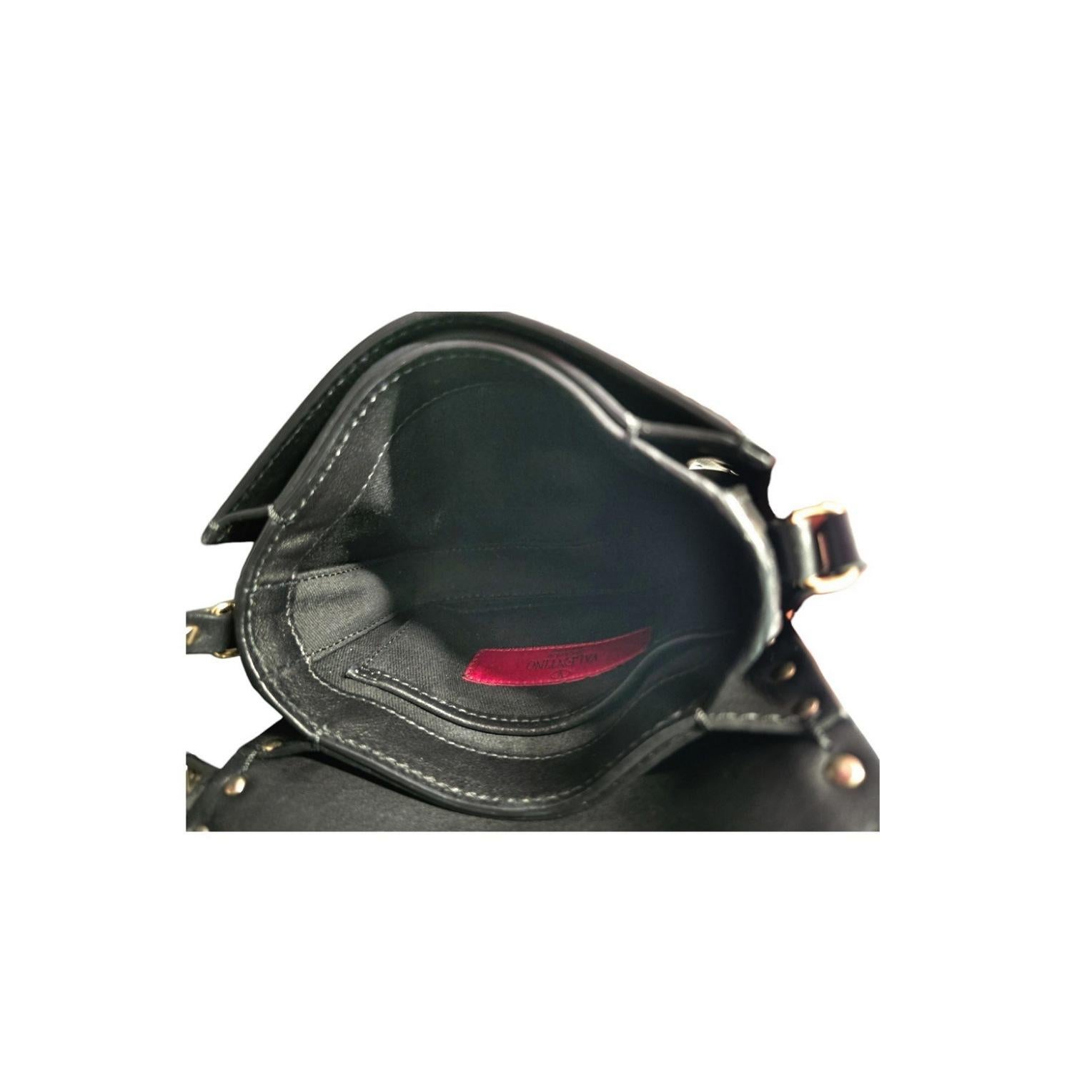 Valentino Garavani Vintage Rockstud - Sac à main en cuir de veau en vente 6