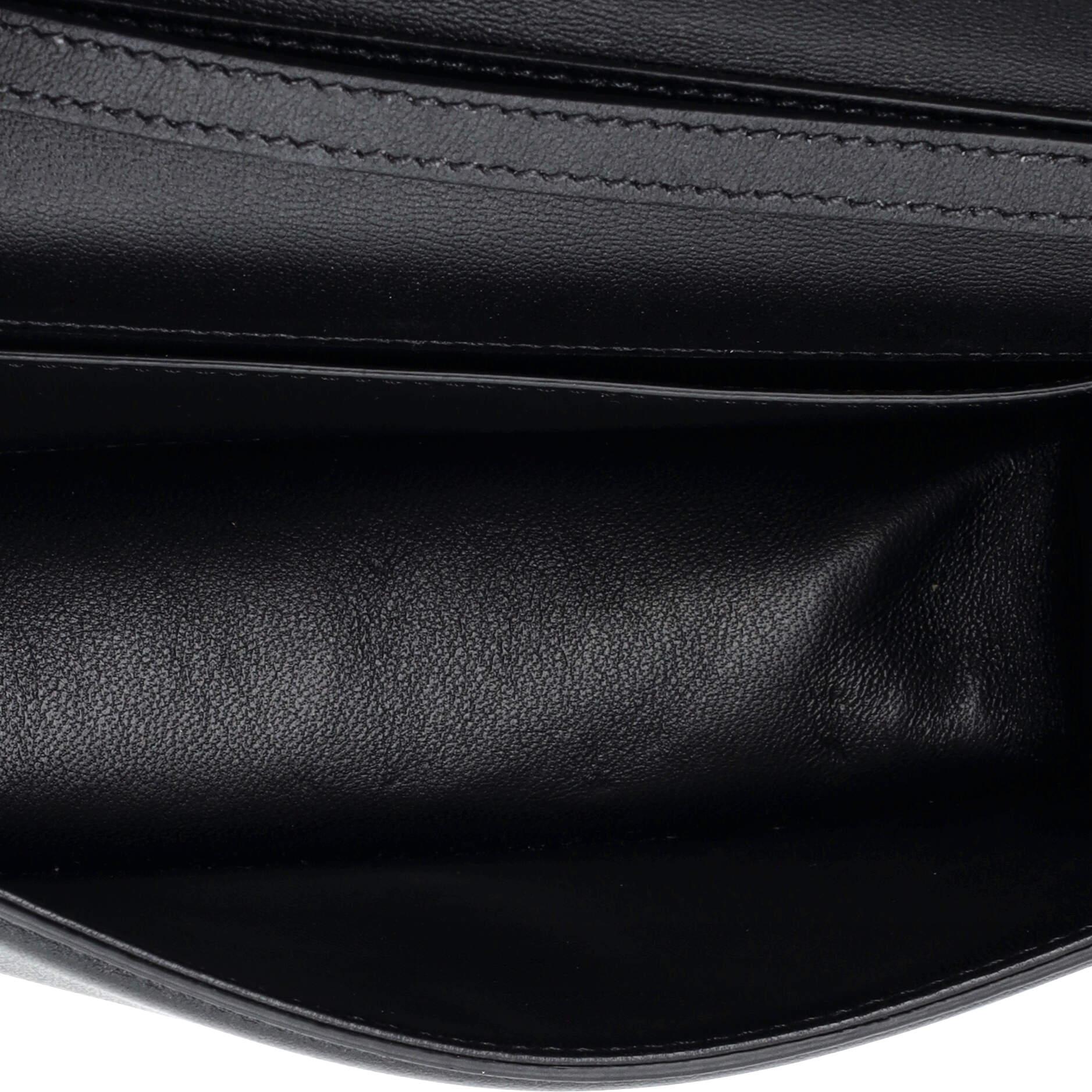 Valentino Garavani VLogo Loco Flap Shoulder Bag Leather with Crystals Small 1