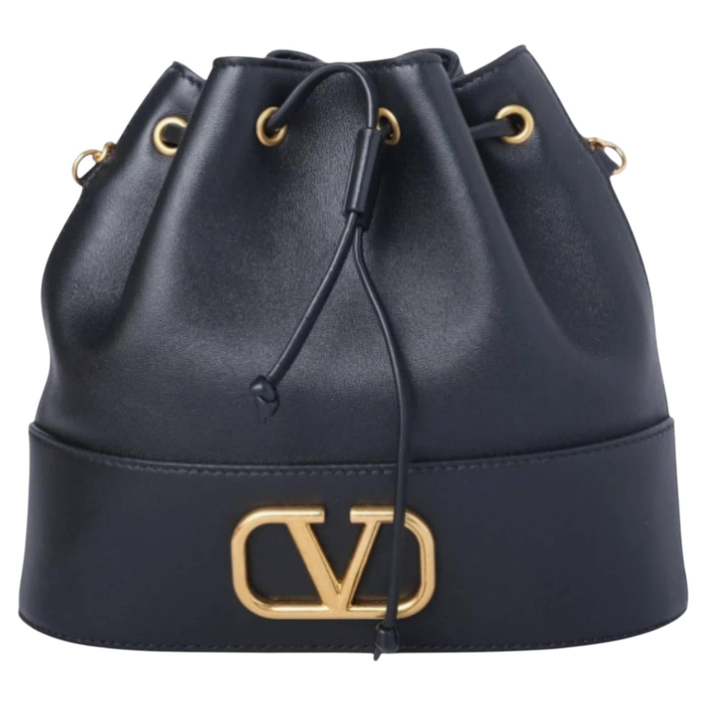 Valentino Garavani VLogo Mini Bucket Bag - '20s For Sale