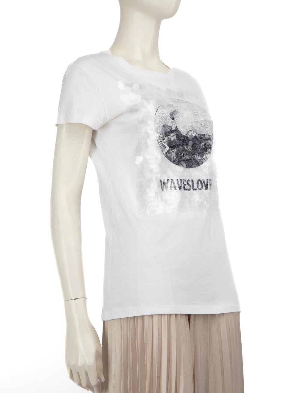 CONDITION is Very good. Minimal wear to the top is evident. Discolouration across this used Valentino Garavani designer resale item. Discolouration may need gentle hand wash contrary to dry clean instructions.
  
  Details
  
  
  White 
  
  Cotton