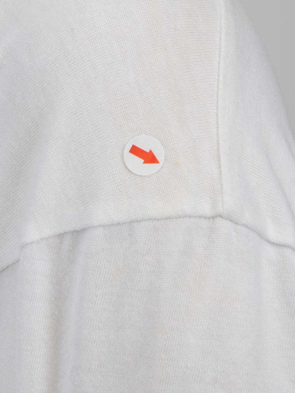 Women's Valentino Garavani White Sequinned Graphic T-shirt Size S For Sale