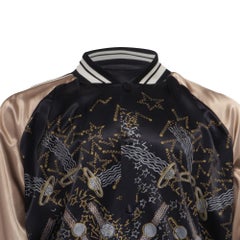 Valentino Garavani x Zandra Rhodes Printed Bomber Jacket in Multicolor Viscose
