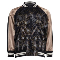 Valentino Garavani x Zandra Rhodes Printed Bomber Jacket in Multicolor Viscose