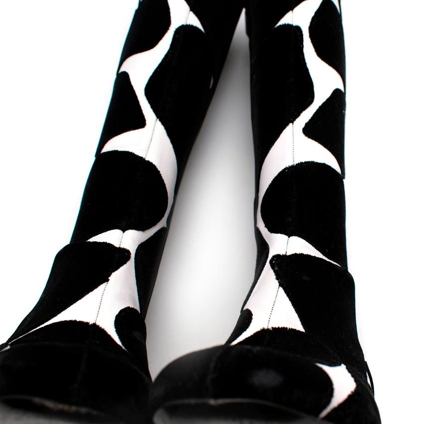 giraffe print boots